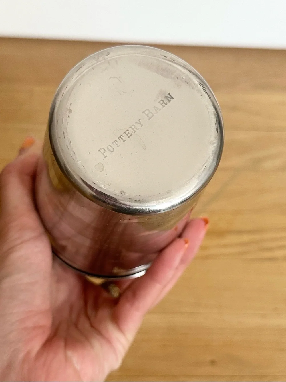 Pottery Barn Cocktail Shaker